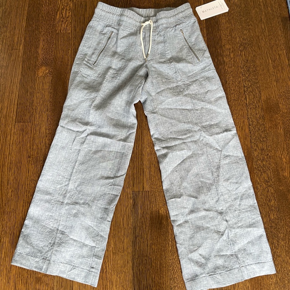 Cabo Linen Wide Leg Pant